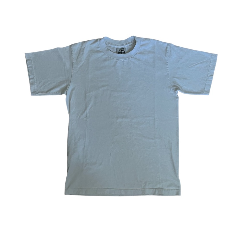 Pro Club Blank White Heavyweight T-Shirt (Size M)